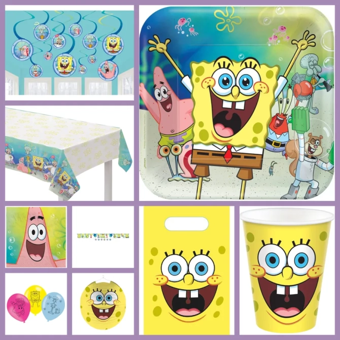 Maxi Party Box Bob Esponja 
