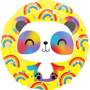 Globo Plano Panda Feliz