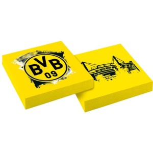 20 servilletas BVB Dortmund