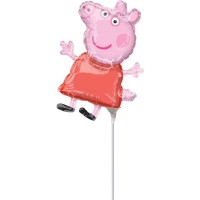 Globo en Tallo Peppa Pig