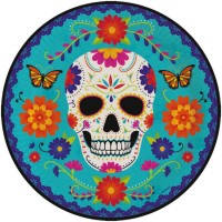 8 Platos Day Of the Dead Mariposa