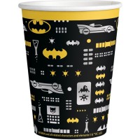 Contiene : 1 x 8 Vasos Batman Round