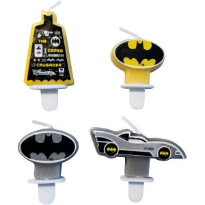 4 velas Batman Round