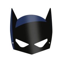 Contiene : 1 x 8 Máscaras Batman Round