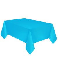 Mantel de Papel 274 cm - Azul Turquesa