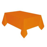 Mantel de Papel 274 cm - Naranja