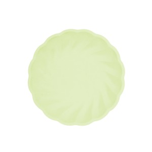 6 Platos Pequeos - Verde Pastel