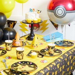 8 platos Pokemon Pikachu. n2
