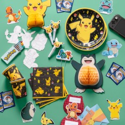 8 vasos Pokemon Pikachu. n5