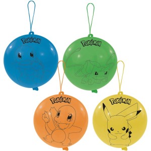4 globos punch Pokemon