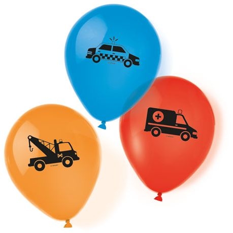 8 Globos En la Carretera 