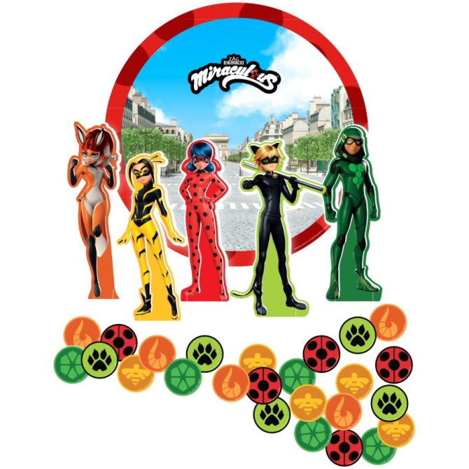 Kit de decoracin de mesa Las aventuras de los milagrosos 