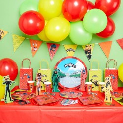 Kit de decoracin de mesa Las aventuras de los milagrosos. n1