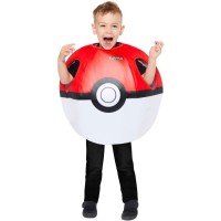 Disfraz de Pokmon Pokball - Talla 3-7 aos