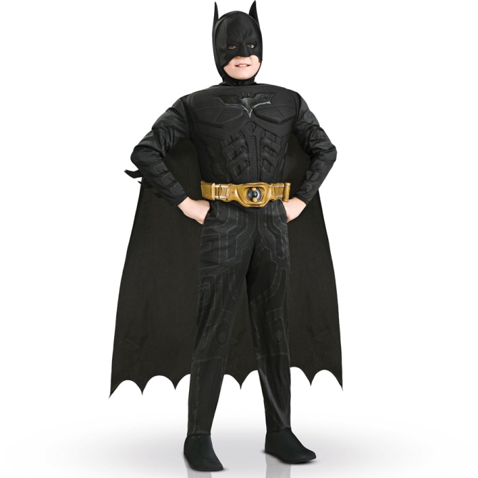 Disfraz de Batman Caballero Oscuro 3D 