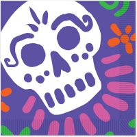 16 Servilletas Día de Muertos México