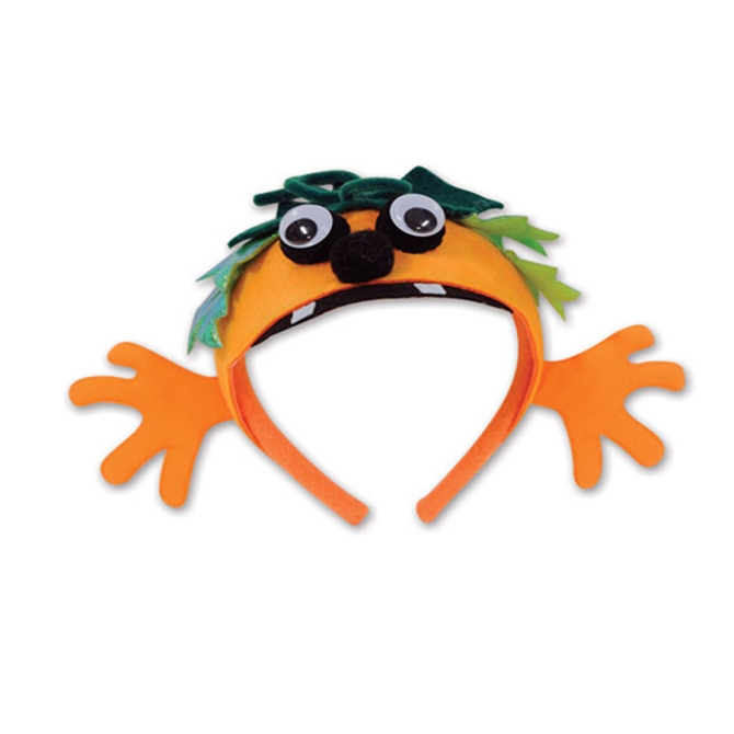 Divertida Diadema De Calabaza 