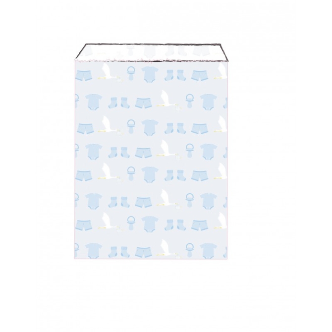 25 Bolsas de Regalo - Azul Beb 