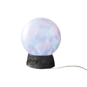 Bola de cristal de bruja de luz y sonido