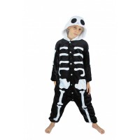 Disfraz de Esqueleto Kigurumi Talla 11-14 Aos