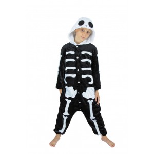 Disfraz de esqueleto Kigurumi