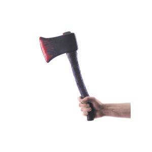 Hacha ensangrentada - 38 cm