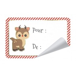 12 Etiquetas Adhesivas - Navidad. n°2