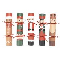 5 Crackers de Navidad con figuras