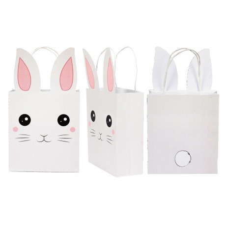 4 bolsas de caza de huevos de conejo. 