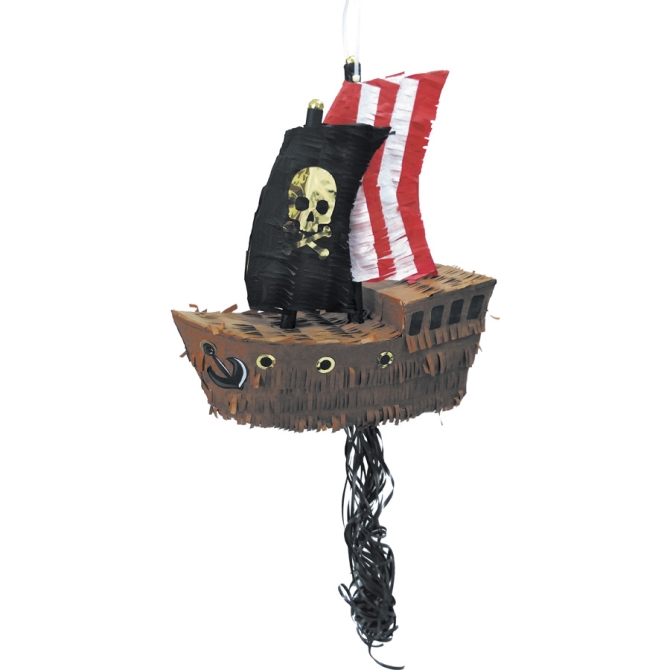 Suéter de piñata de barco pirata 