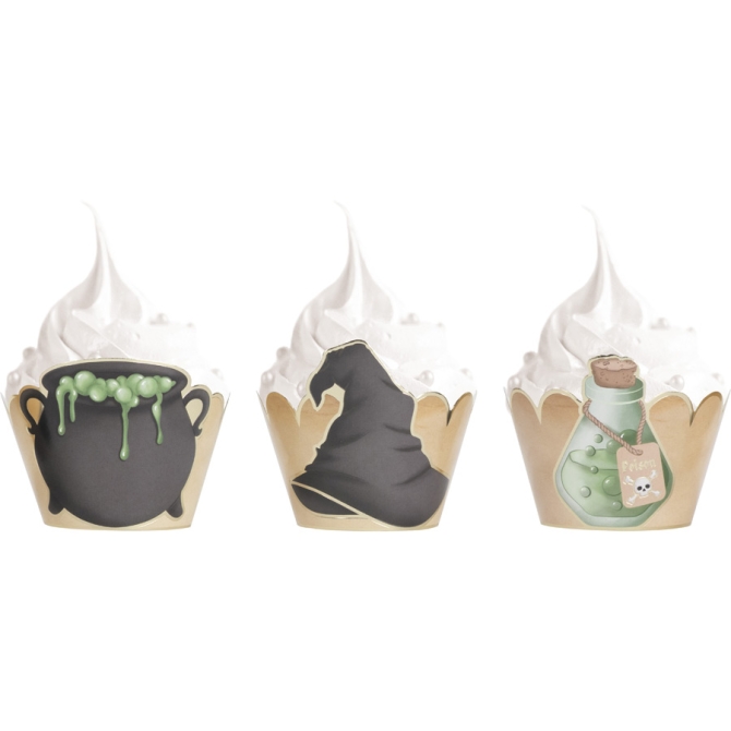 6 envoltorios para cupcakes - Aprendiz de brujo 