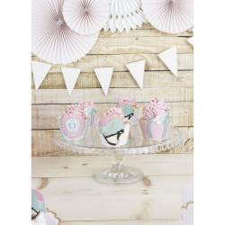 6 envoltorios para cupcakes - Love Horse. n1