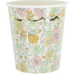 Caja de fiesta shabby y dorada. n1