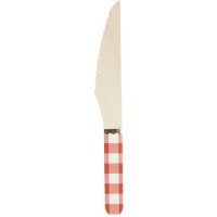 8 cuchillos de madera Guinguette