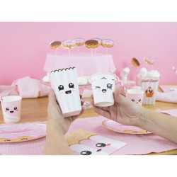 25 pegatinas de caras Kawai. n1