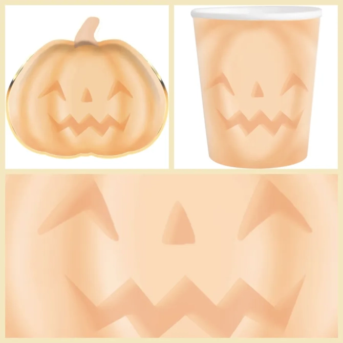 Party Box Calabaza Halloween Pastel 