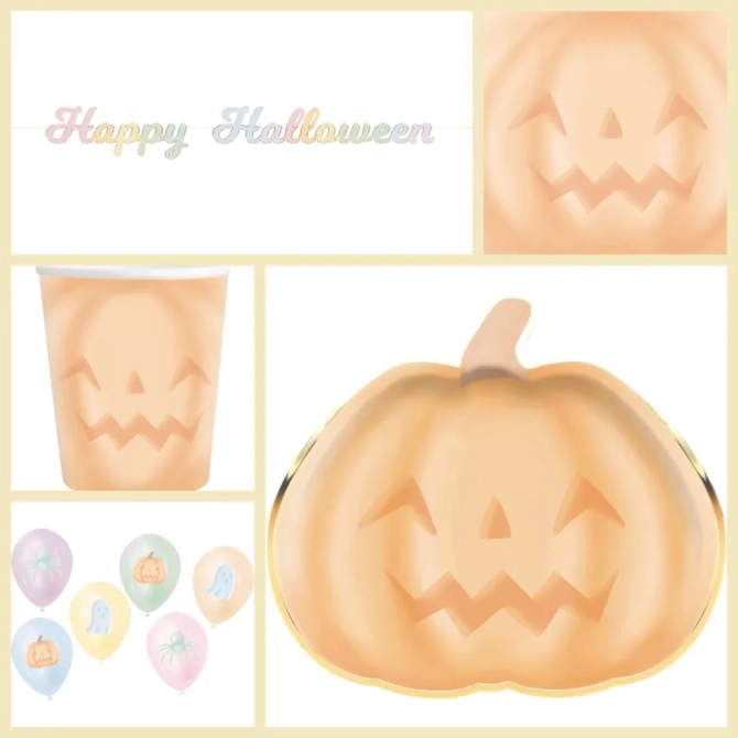 Grande Party Box Calabaza Halloween Pastel 