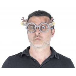 Gafas de reno con purpurina. n1