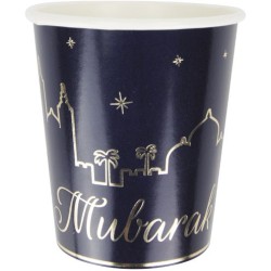 8 vasos Eid Mubarak. n1