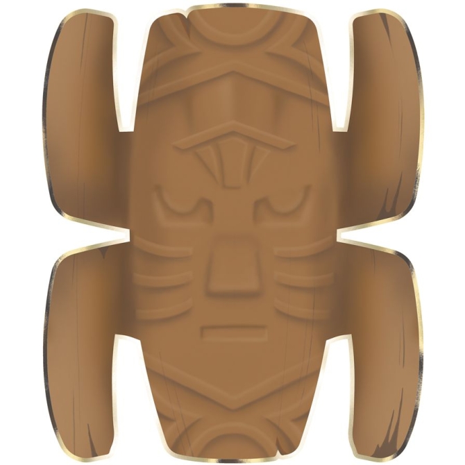 16 Servilletas Totem Aventurero 