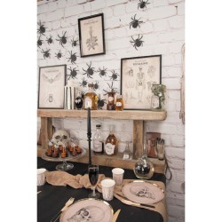 16 Servilletas calavera - Gabinete de Curiosidades. n5