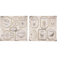 Contiene : 1 x 15 Decoraciones de botellas - Gabinete de Curiosidades