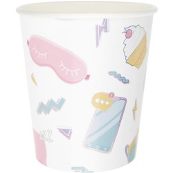 Caja festoneada para fiesta de pijamas. n2