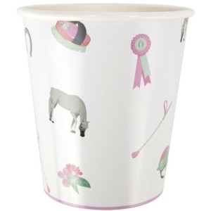 8 vasos caballo de amor