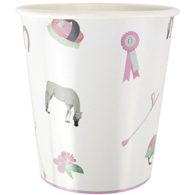 8 vasos caballo de amor