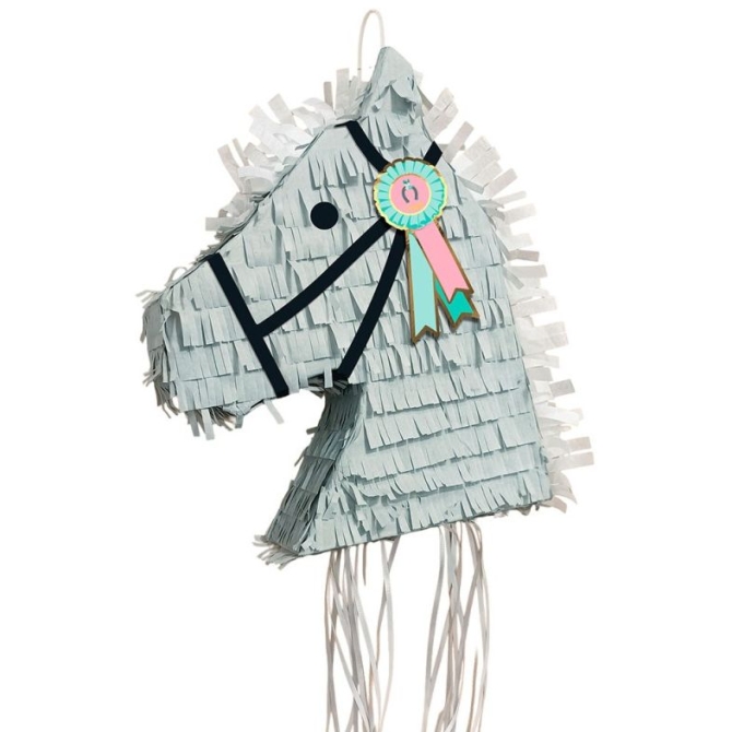 Piñata cabeza de caballo