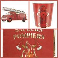 Caja de fiesta de bomberos