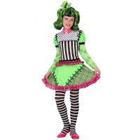 Disfraz Franky Doll Halloween Talla 7-9 aos