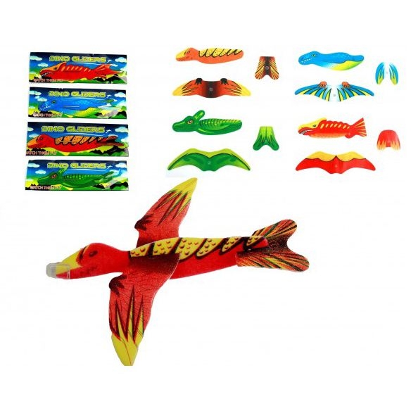 1 Avión Dino Glider (19 cm) 