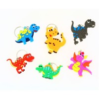 1 llavero dinosaurio - 6 cm